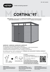 Keter CORTINA 97 Montagehandleiding