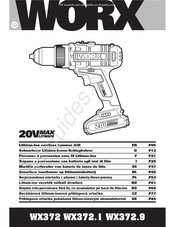 Worx WX372.9 Handleiding