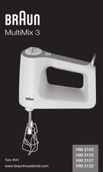 Braun HM 3100 Gebruiksaanwijzing