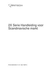 Aritech 2X Series Handleiding