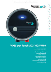 VOSS.PET fenci M03 Gebruiksaanwijzing
