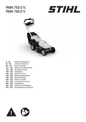 Stihl RMA 750.0 V Handleiding