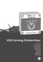 VOSS.farming Chicken-Door Gebruiksaanwijzing