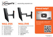 Vogel's WALL 2125 Montagevoorschrift