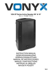 Vonyx VSA10BT Gebruiksaanwijzing
