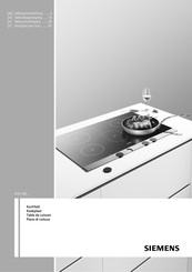 Siemens EH9 ME Series Gebruiksaanwijzing