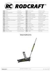 RODCRAFT RH315 Handleiding