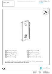 Pressalit Care R8212 Montagevoorschrift