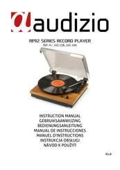 Audizio RP112 Series Gebruiksaanwijzing