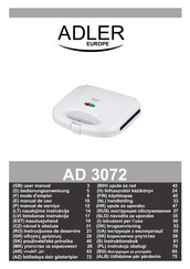 Adler europe AD 3072 Handleiding
