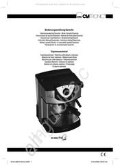 Clatronic proficook ES 2968 Gebruiksaanwijzing