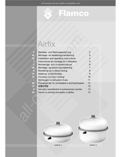 flamco Airfix 2 Montage- En Bedieningshandleiding