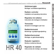 Honeywell HR 40 Montage- En Gebruiksaanwijzing