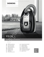 Siemens VS Q8 Gebruiksaanwijzing