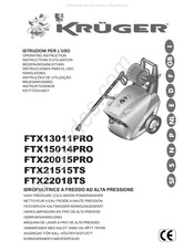 Kruger FTX21515TS Gebruiksaanwijzing