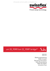 swissflex uni 22 95RF bridge Gebruiksaanwijzing