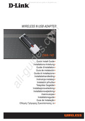D-Link DWA-140 Installatiehandleiding
