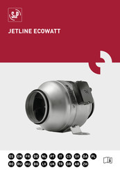 S&P JETLINE ECOWATT Handleiding