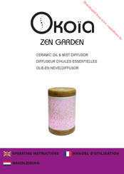 Okoia ZEN GARDEN Handleiding