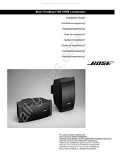 Bose FreeSpace DS 100SE Installatiehandleiding