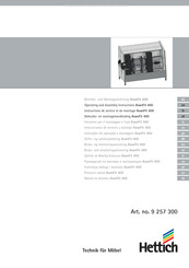 Hettich AvanFit 400 Gebruiks- En Montagehandleiding