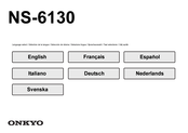 Onkyo NS-6130 Handleiding