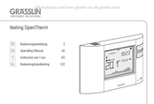 Grasslin feeling OpenTherm Bedieningshandleiding