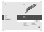 Bosch PMF 1900 E Oorspronkelijke Gebruiksaanwijzing