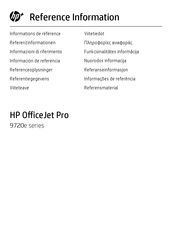 HP OfficeJet Pro 9720e Referentiehandleiding