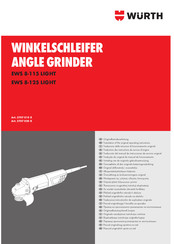 Würth 5707 020 Series Vertaling Van De Originele Gebruiksaanwijzing