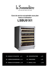 La Sommeliere LSBU51X1 Handleiding