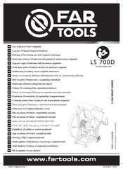 Far Tools LS 700D Vertaling Van De Originele Handleiding