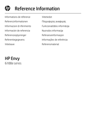 HP Envy 6100e Series Referentiehandleiding