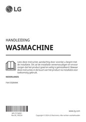 LG F4A10S8NWK Handleiding