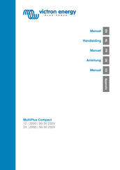 Victron energy MultiPlus C 12/2000/80-30 Handleiding