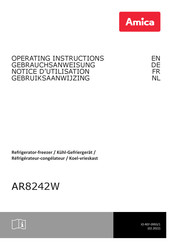 Amica AR8242W Gebruiksaanwijzing