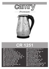 camry cr 1251w Handleiding