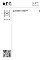 AEG TR88BX64B Gebruiksaanwijzing