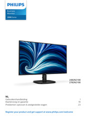 Philips 27B2N2100 Gebruikershandleiding