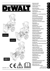 DeWalt DXPW010E Vertaling Van De Originele Gebruiksaanwijzing