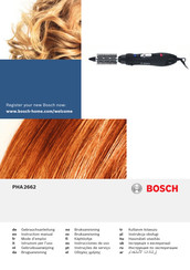 Bosch PHA 2662 Gebruiksaanwijzing