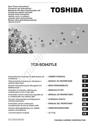 Toshiba TCB-SC642TLE Gebruiksaanwijzing