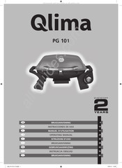 Qlima PG 101 Gebruiksaanwijzing