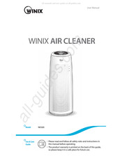 Winix NK300 Gebruikershandleiding