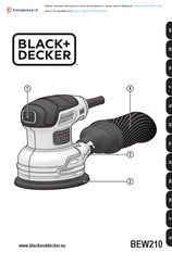 Black & Decker BEW210 Vertaling Van De Originele Handleiding