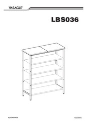 Songmics VASAGLE LBS036 Handleiding