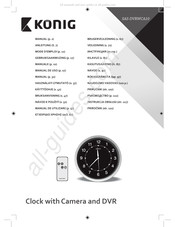 König SAS-DVRWCA10 Gebruiksaanwijzing