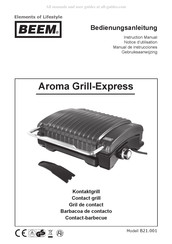 Beem Aroma Grill-Express Gebruiksaanwijzing