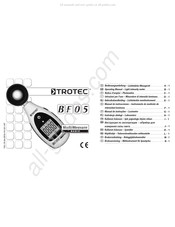 Trotec BF05 Gebruikshandleiding