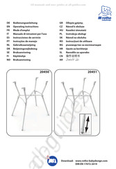 rotho babydesign 20450 Gebruiksaanwijzing